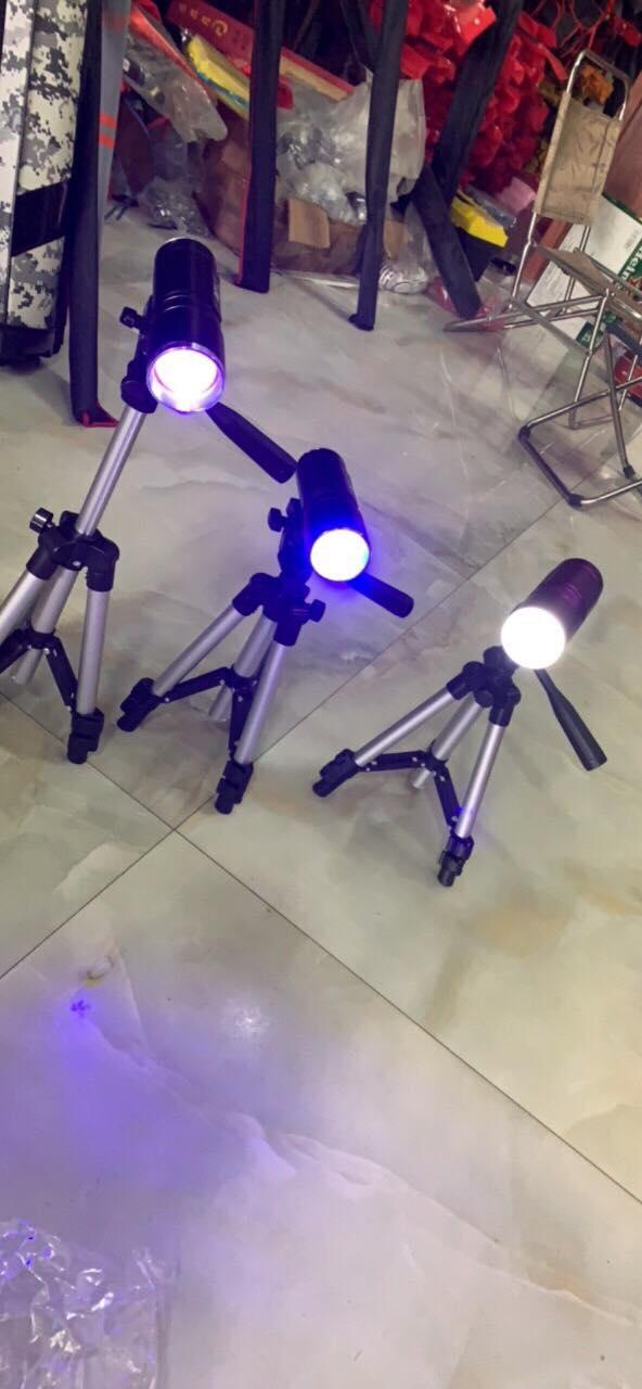 Den cau dem soi phao 3 màu  Led dùng để chiếu vào phao câu đài - Cần Câu Shimano giá rẻ