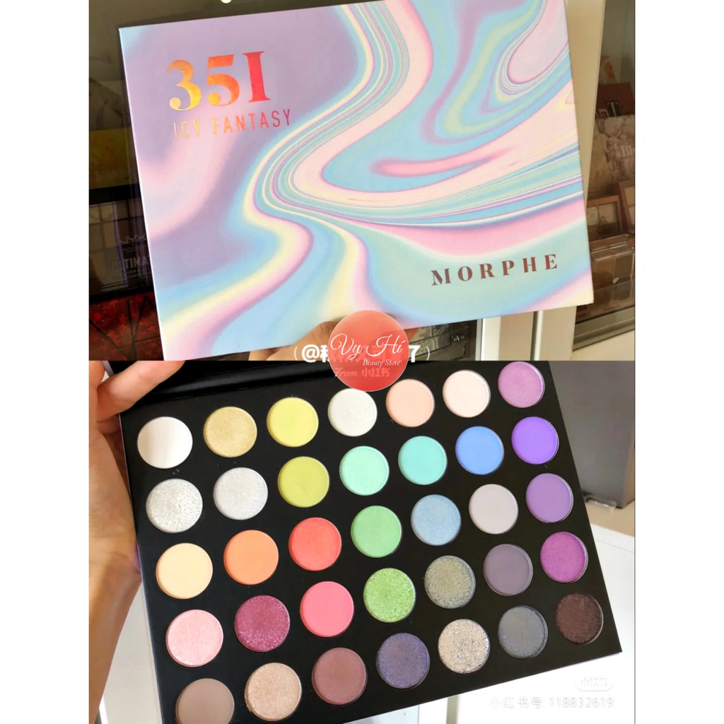 Bảng mắt morphe 35i - icy fantasy x pony