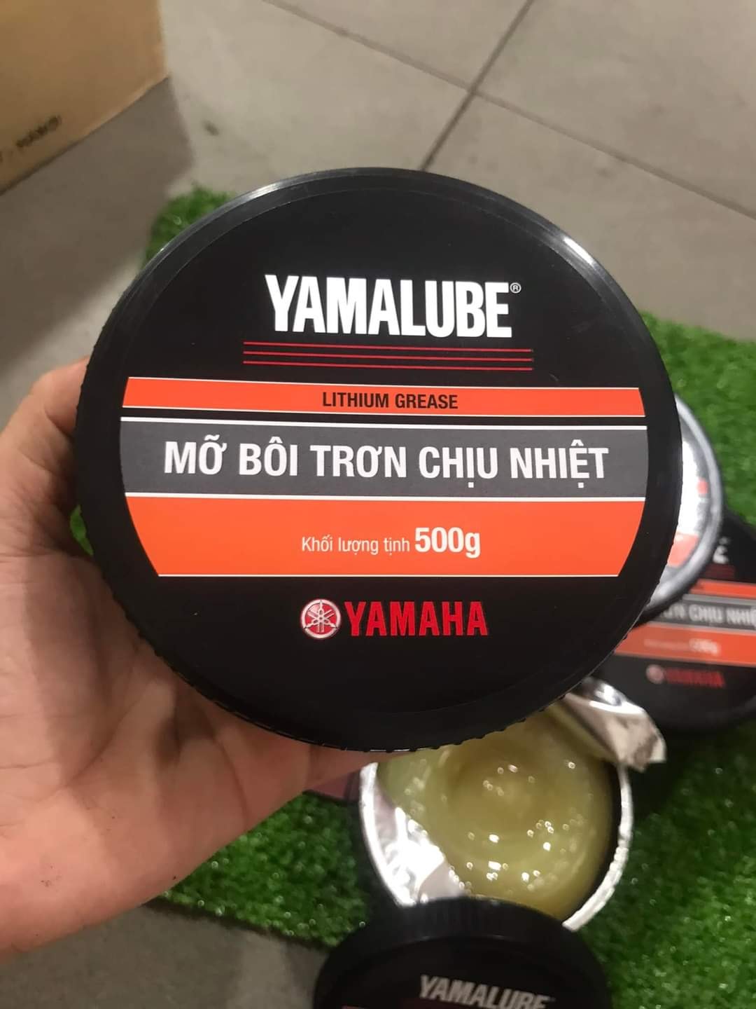 [YAMALUBE] Mỡ bôi trơn chịu nhiệt hộp 500gr