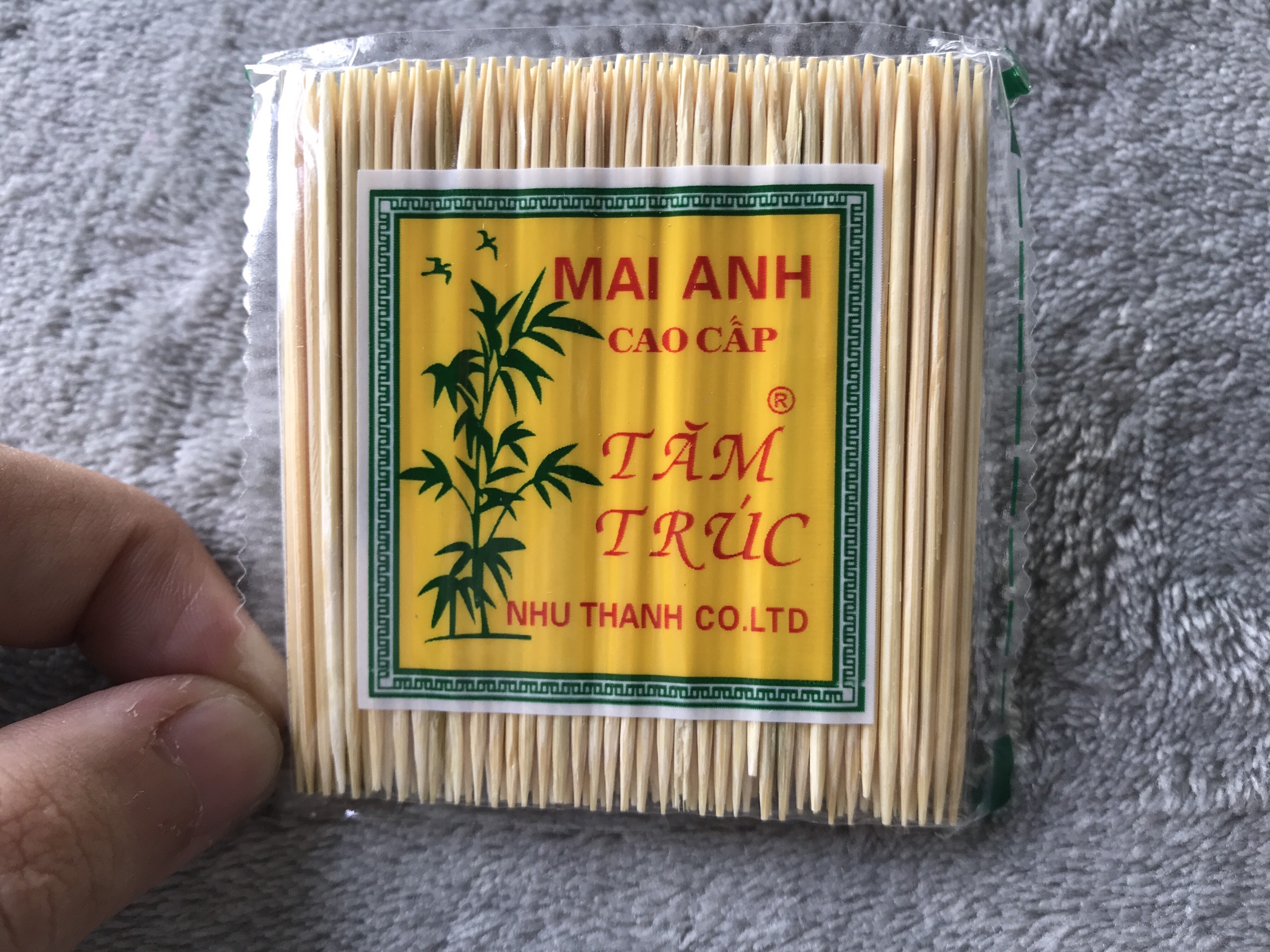 [Quà Tặng] 1 Bịch Tăm Tre Xỉa Răng Cao Cấp Tiệt Trùng Mai Anh