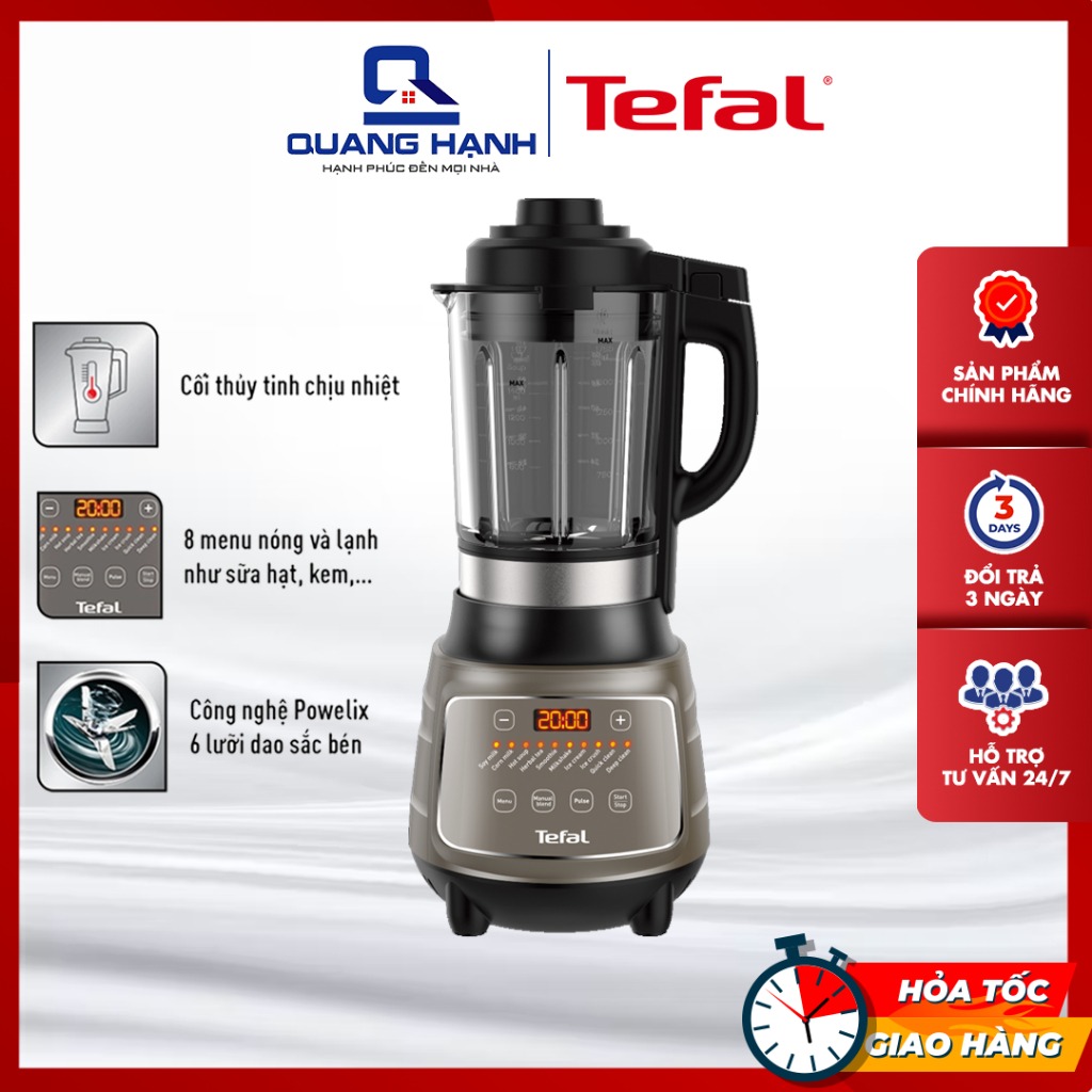 Máy làm sữa hạt Tefal BL967 BL967B66 [Hãng phân phối]