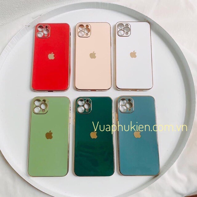 Ốp lưng iPhone cạnh vuông thiết kế giống iPhone 12 nhựa dẻo viền bóng