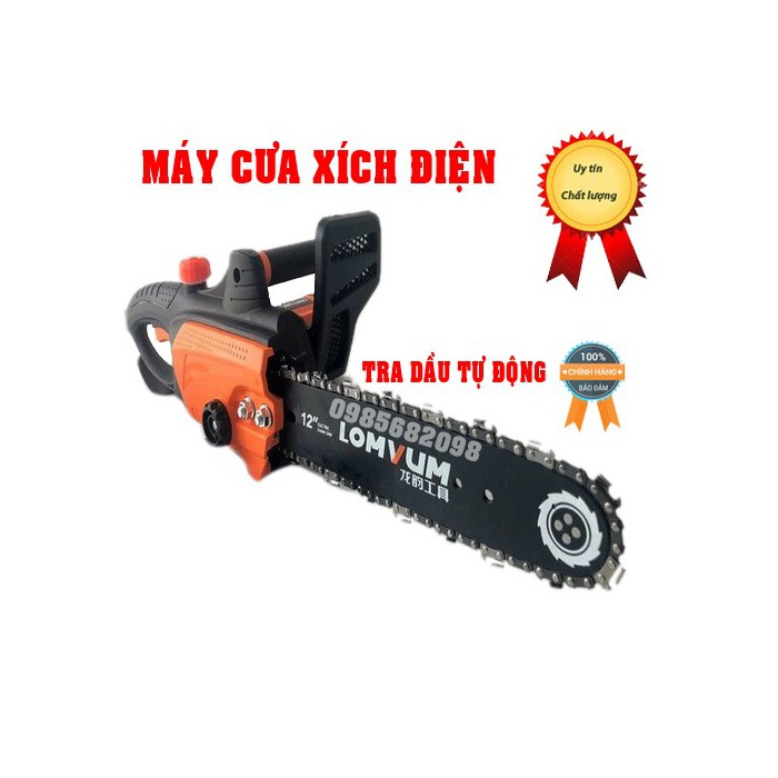 MÁY CƯA XÍCH ĐIỆN LOMVUM Công Suất  2000W