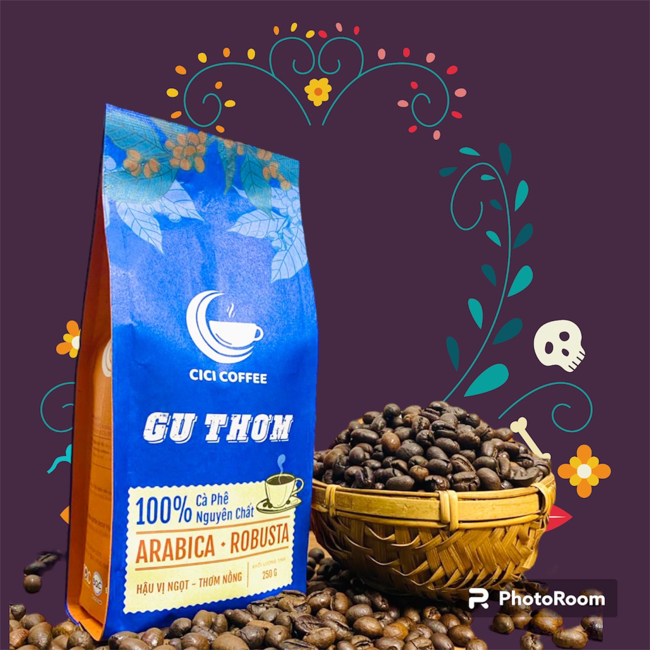 Cafe gu thơm 500gr