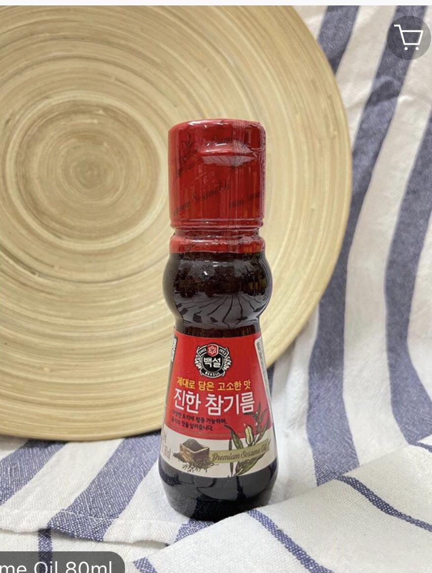 Hàn quốc dầu mè nguyên chất cao cấp 110 ml