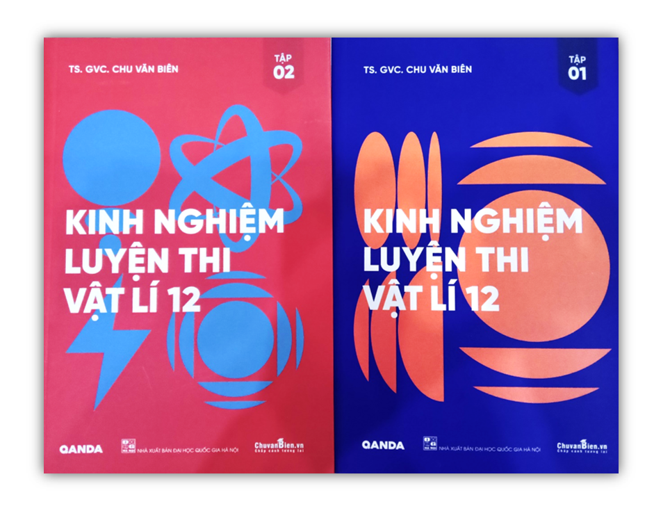 Sách - combo kinh nghiệm luyện thi vật lí 12 - tập 1 + 2