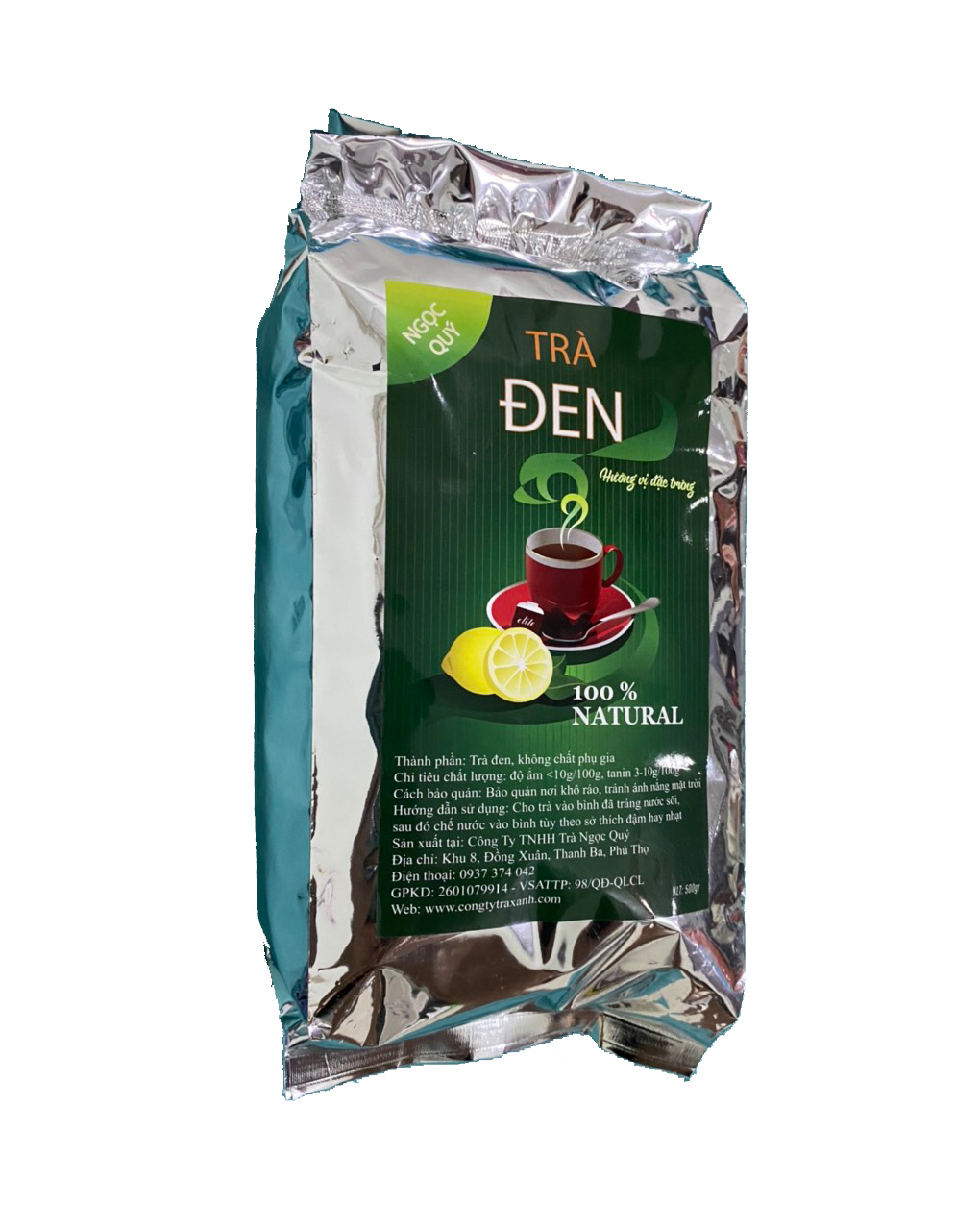 [HCM]Trà Đen Ngọc Quý 500g - nguyên liệu pha chế trà sữa