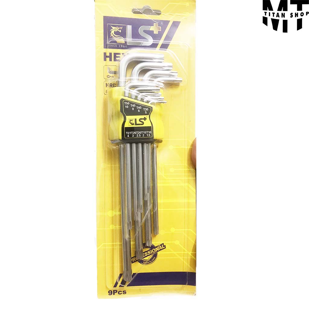 Bộ lục giác cao cấp bông sao hex key ls+