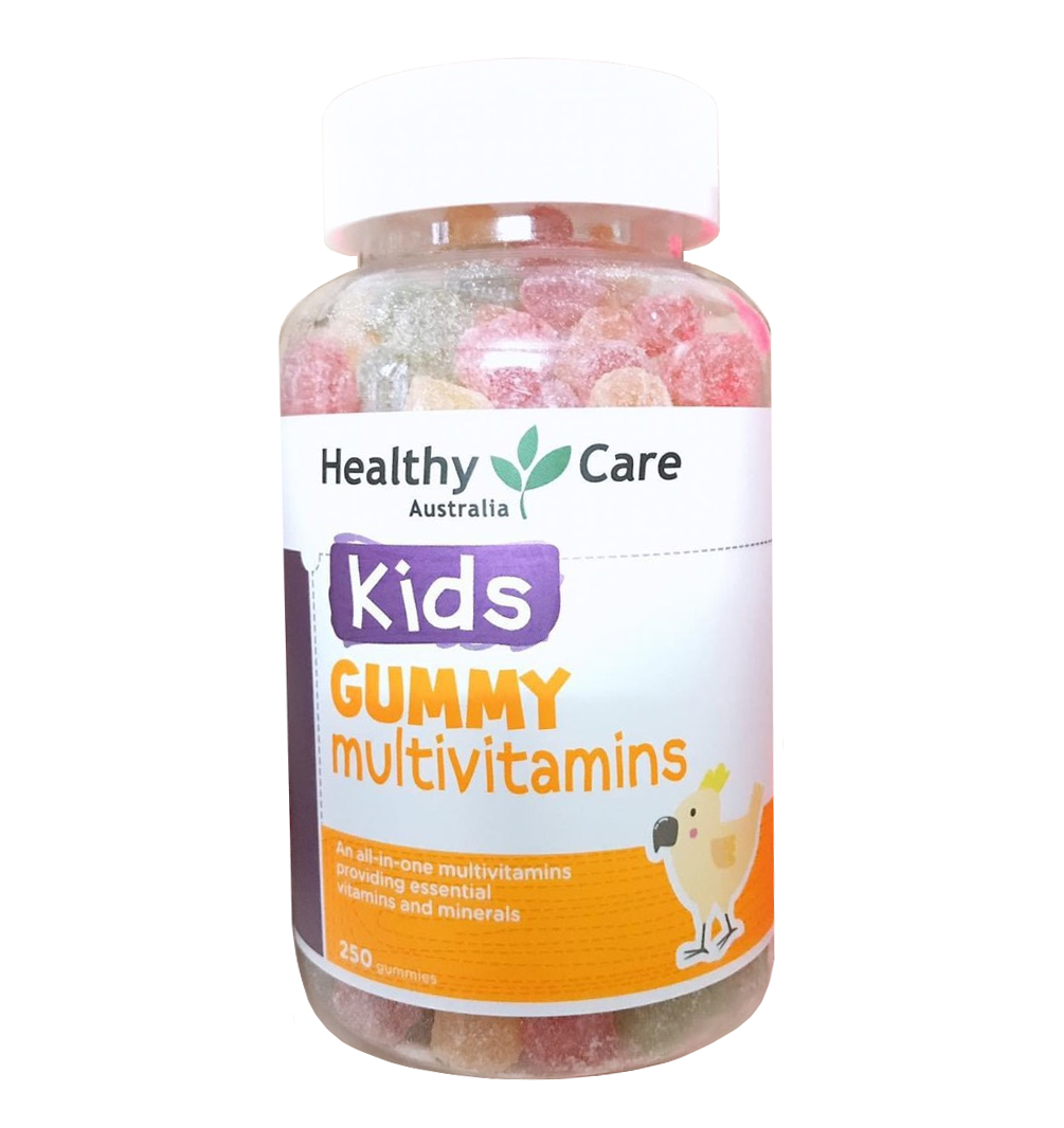 Vitamin tổng hợp Gummy Multivitamin Healthy Care kẹo dẻo bổ sung vitamin