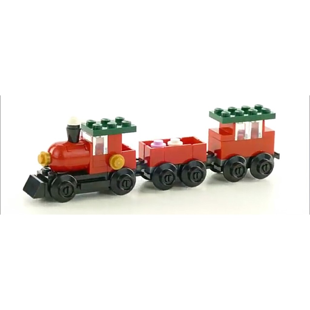 Túi lắp ráp Lego Đoàn tàu Giáng Sinh LEGO Creator Christmas Train 30543 polybag