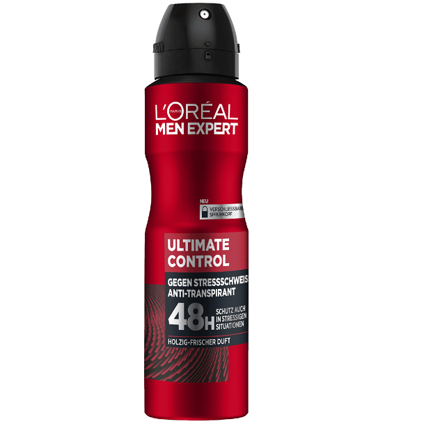 Xịt khử mùi Loreal men Expert Ultimate Control 48h (150ml) - Đức