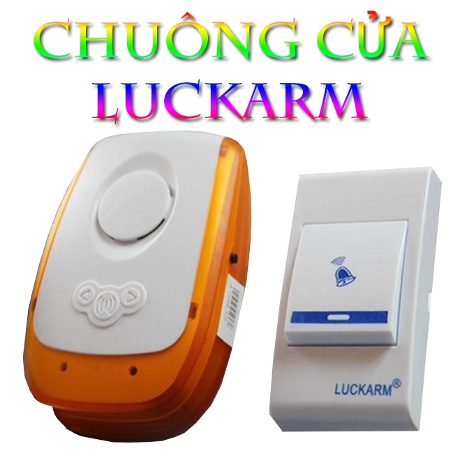 Chuông cửa không dây cao cấp luckarm - chuông gọi cửa thông minh - chuông báo động mở cửa