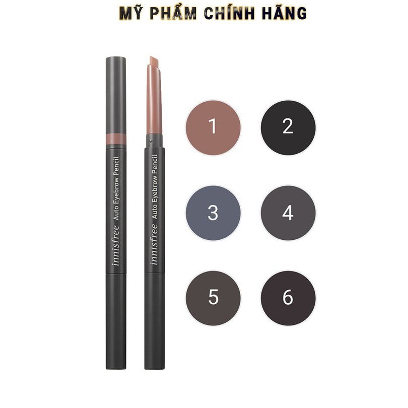 Chì Kẻ Chân Mày Innisfree Auto Eyebrow Pencil