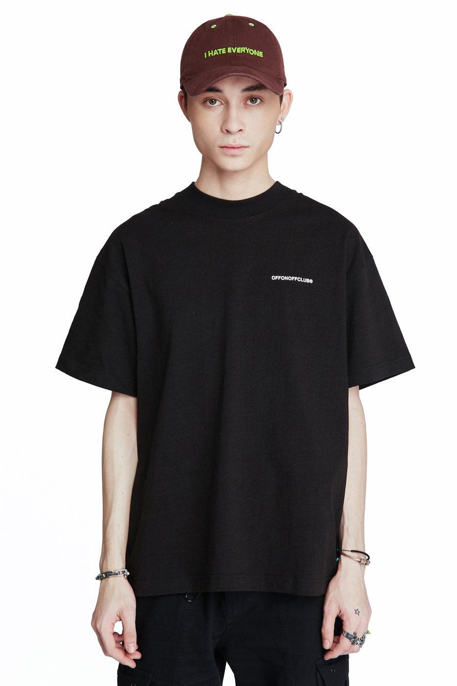 I HATE EVERYONE TSHIRT/BLACK