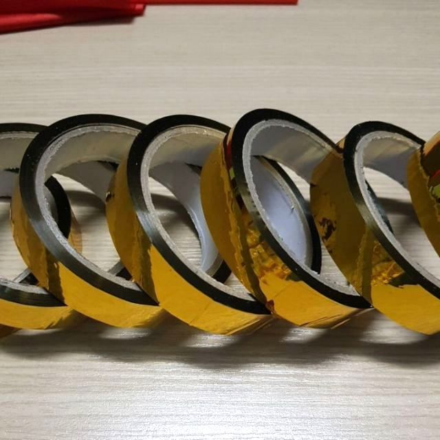 [HCM]băng keo sáp vàng 1 cm quấn thân cây kim tiền  làm hoa