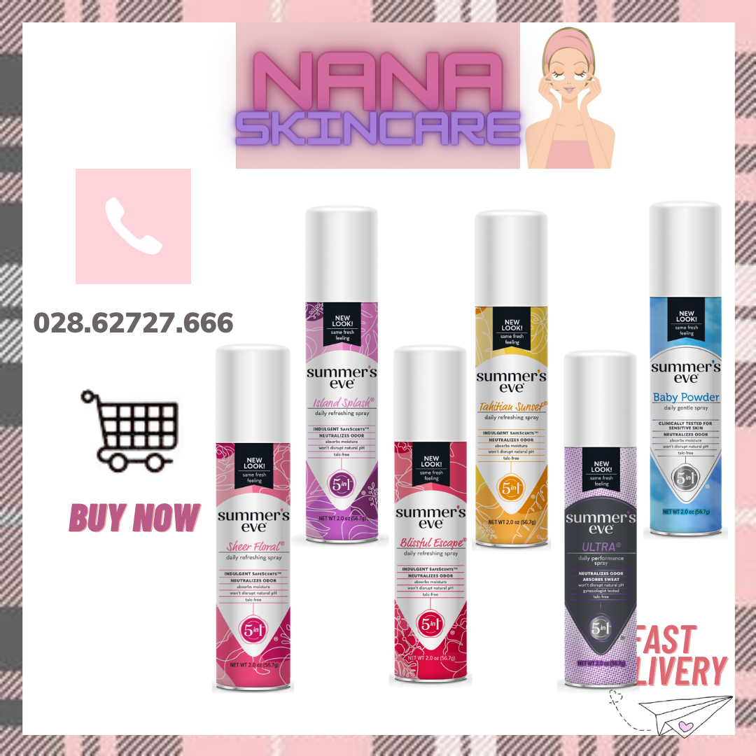 Xịt Phụ Khoa Summer’s Eve Spray