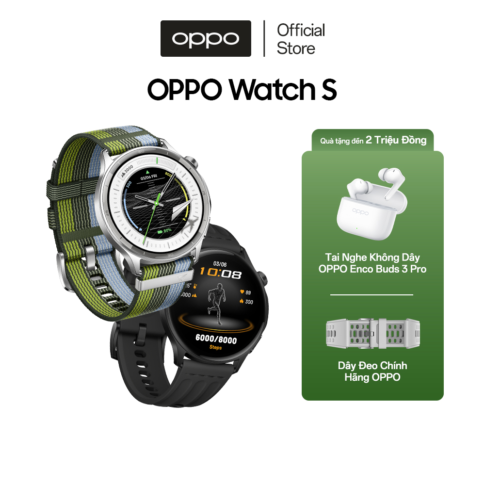 Đồng hồ thông minh OPPO Watch S 46mm - Hàng chính hãng