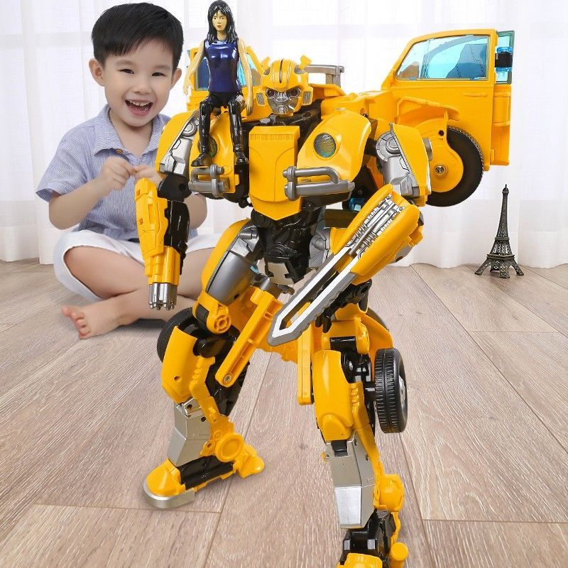 2023 Đồ Chơi Biến Hình Làm Bằng Tay Siêu Lớn Ong Nghệ Mô Hình Robot Phù