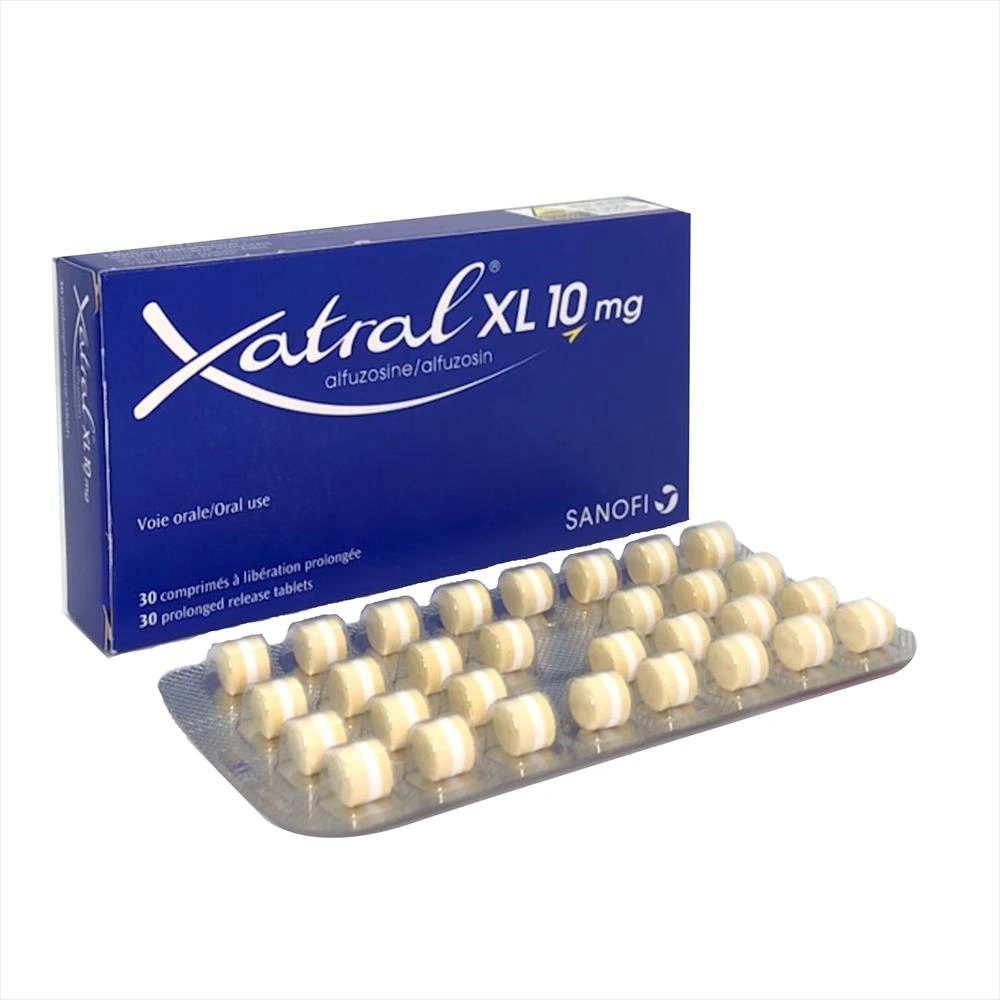 Xatral XL 10mg giảm phì đại tuyến tiền liệt, bí tiểu