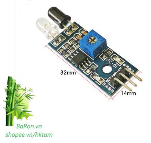 Cảm biến vật cản, modul cảm biến hồng ngoại
