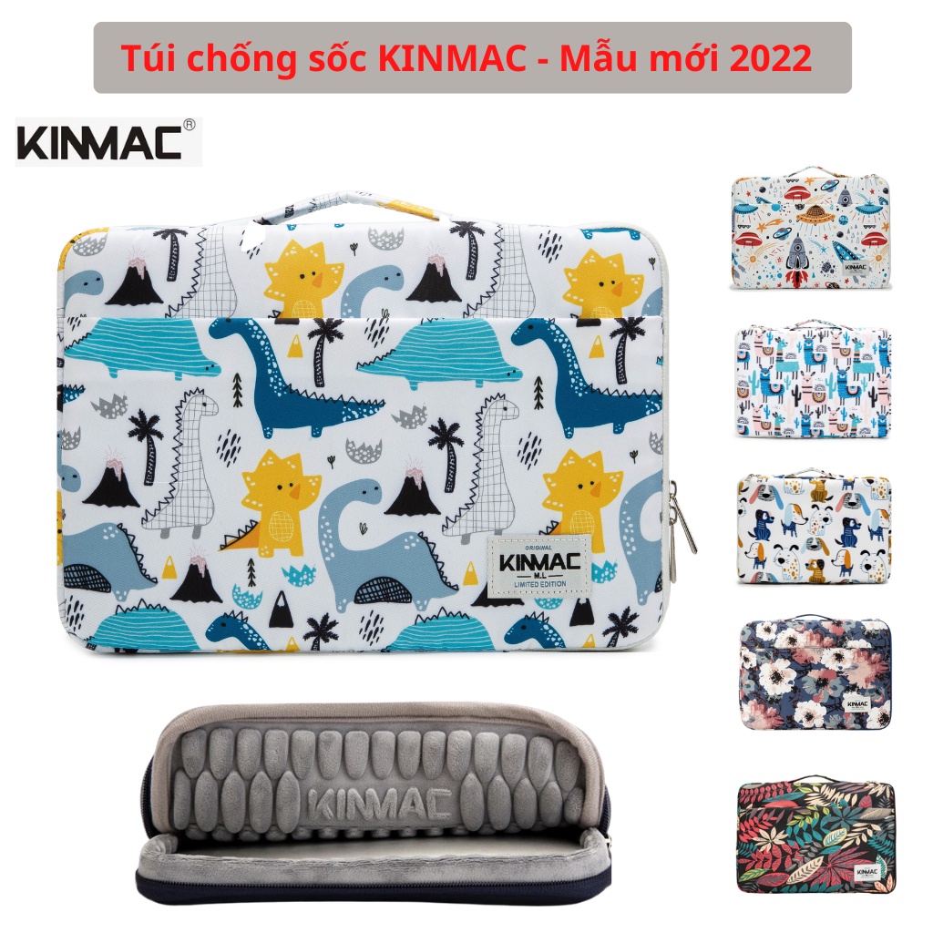 (ẢNH THẬT) Túi chống sốc KINMAC macbook/Laptop nhiều màu - ĐỦ SIZE 12inch, 13.3inch, 14inch, 15.6inch