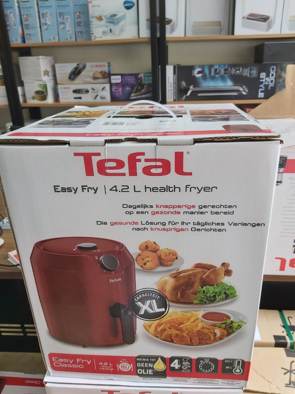 Nồi chiên không dầu tefal ey2015 42l