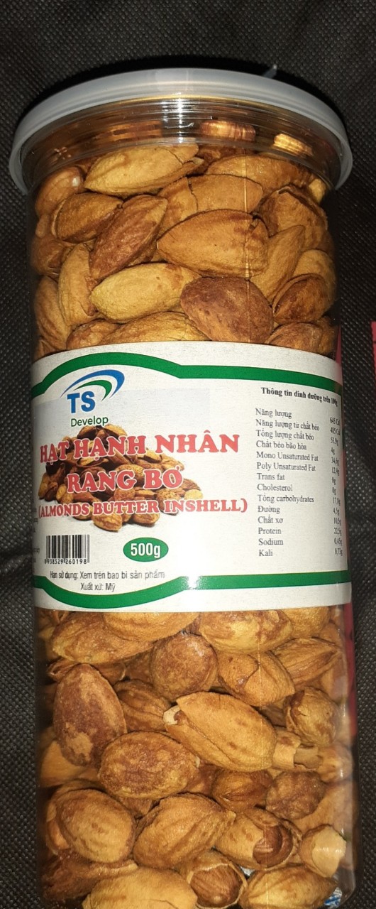 Hạnh nhân rang bơ 500g