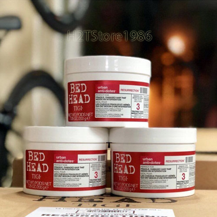 Ủ tóc tigi đỏ bed head phục hồi tóc hư tổn cấp độ 3