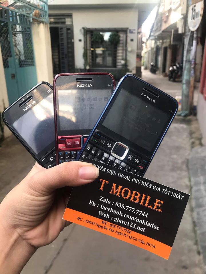 Điện thoại nokia e63 chính hãng wifi màn to bền đẹp pin khỏe loa to bảo hành 12 tháng