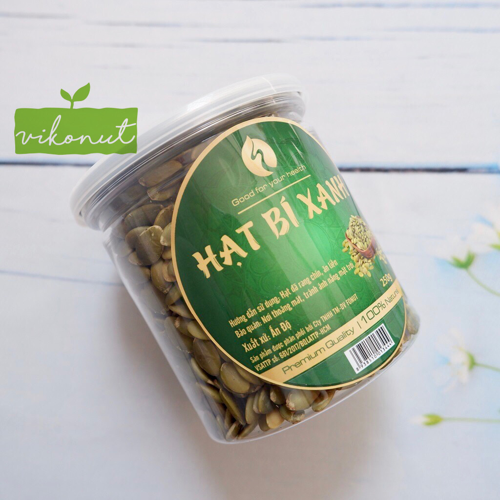 Hạt bí xanh Ấn Độ đã tách vỏ - Nhân hạt bí xanh Ấn Độ