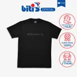 Áo Thun Nam Nữ Tay Ngắn Cổ Tròn Thời Trang Biti's Chất Liệu Cotton Hunter X Biti's BOU001500DEN (Đen)