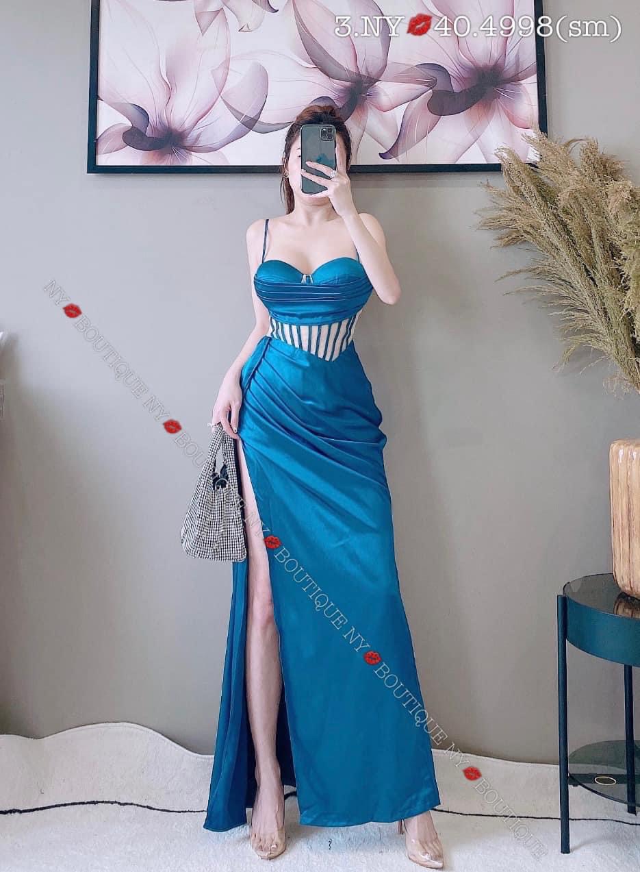 đầm dạ hội hàng thiết kế  xinh sang chảnh đủ màu đẹp như hình ldt1222