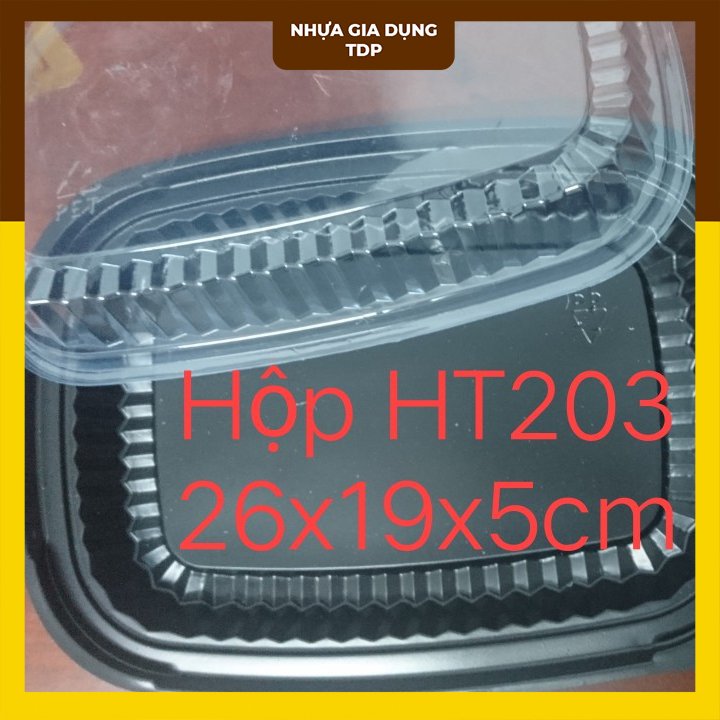Lốc 50 hộp ht203 - đựng thức ăn