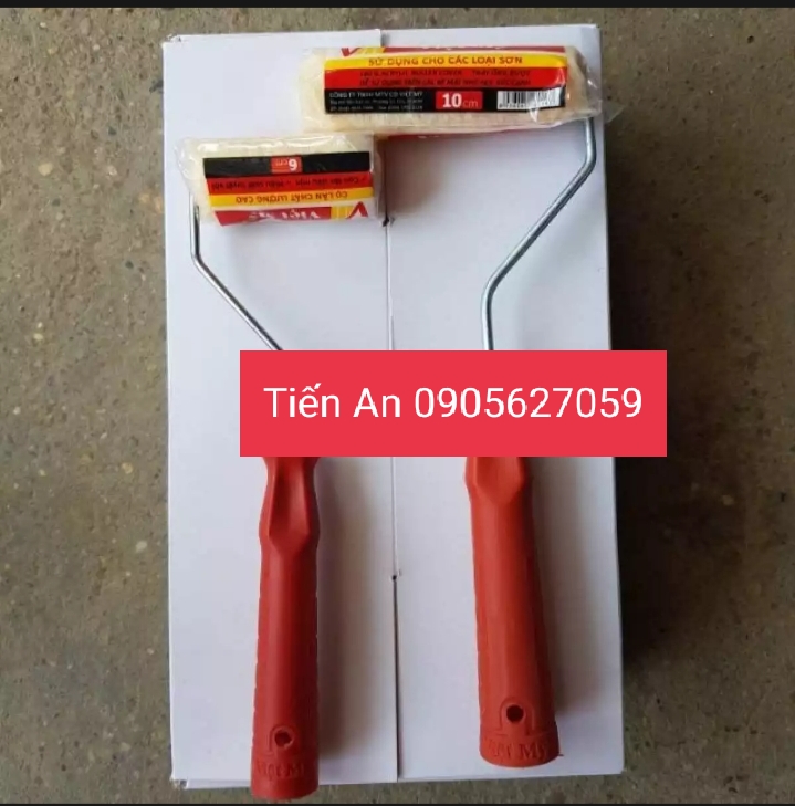 3 cọ lăn sơn 6cm, 10cm, 20cm việt mỹ