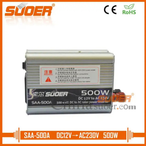 Bộ đổi điện 500w 12v sang 220v - saa-500a
