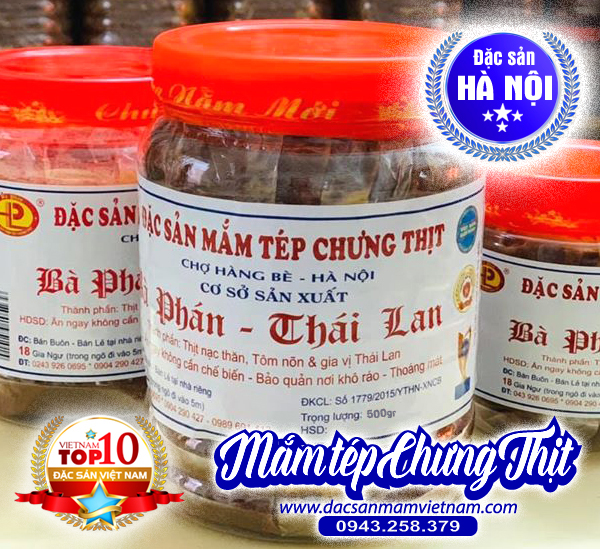 Mắm tép chưng thịt Hàng Bè - Bà Phán Thái Lan