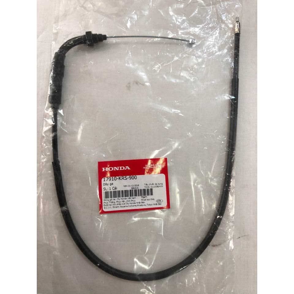 Dây ga wave alpha , wave zx , dream zin chính hãng honda / dây ga wave nhỏ