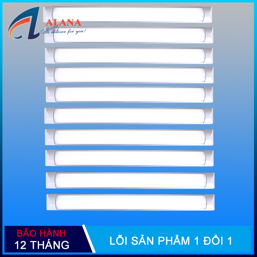 Bộ 10 đèn led tuýp bán nguyệt 26w -0.6 mét