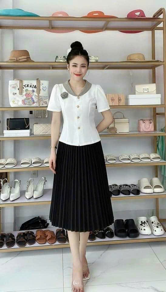 Áo công sỡ t0044 sang trọng quý phái