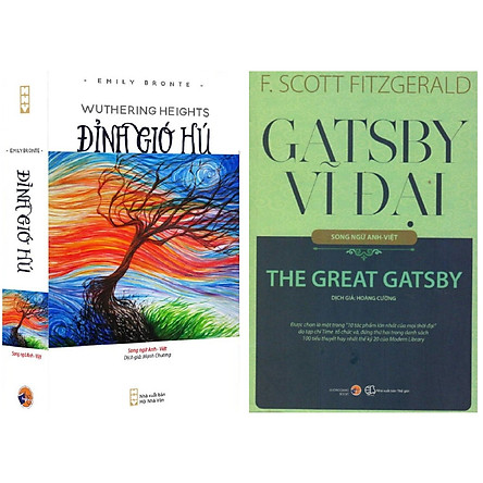nguyetlinhbook Sách - Combo Song Ngữ Anh Việt: Đỉnh Gió Hú + Gatsby Vĩ Đại.