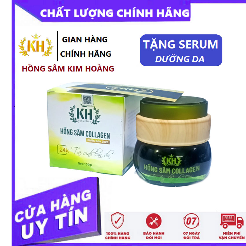 Hồng sâm collagen kim hoàng chính hãng 150g