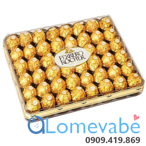Hộp socola cao cấp của mỹ ferrero rocher chocolate 48 viên 600g
