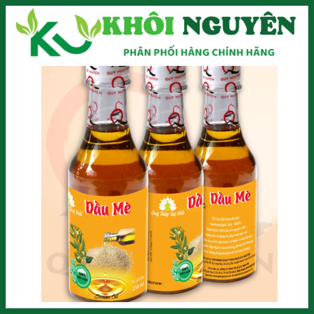 Dầu mè quy nguyên chai 250 ml