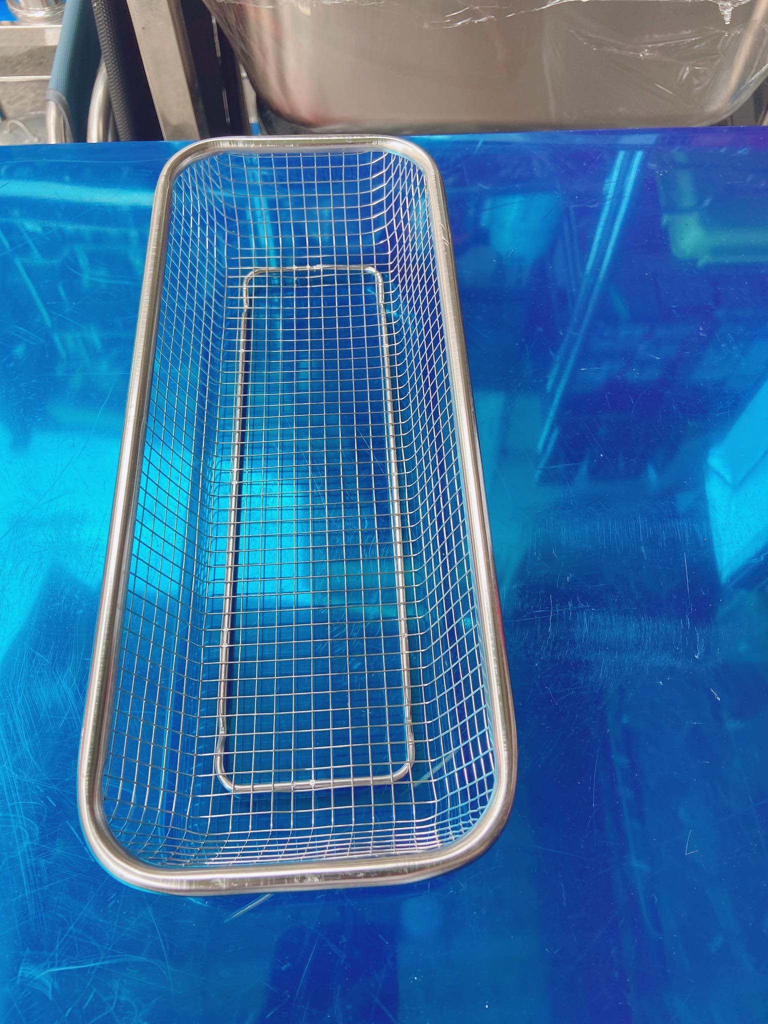 [HCM]Rổ Inox Có Chân Đa Dụng