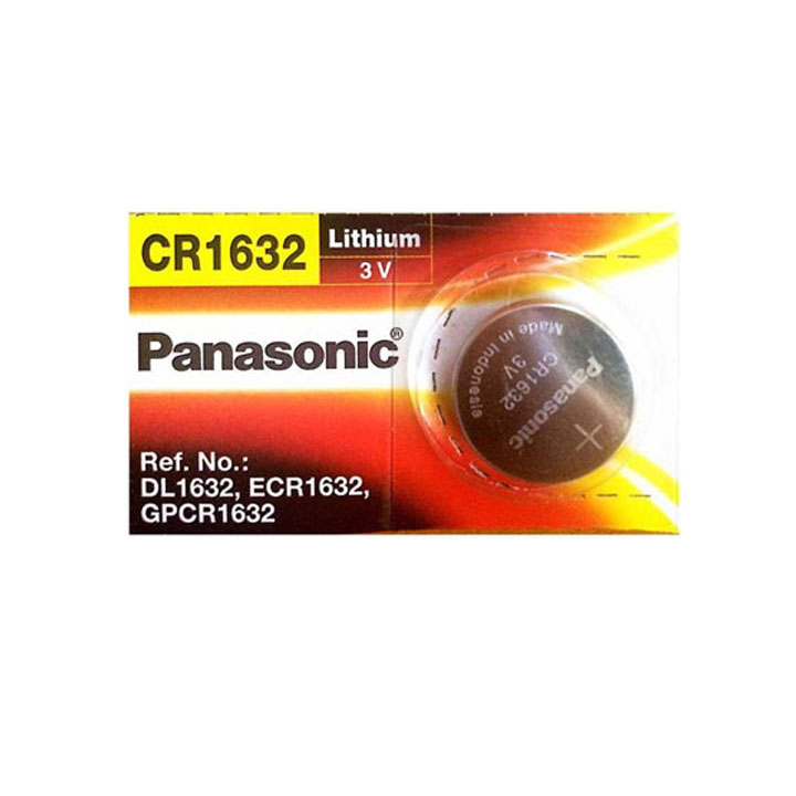 Pin panasonic cr1632, pin 3v lithium panasonic cr1632 140mah chính hãng made in indonesia