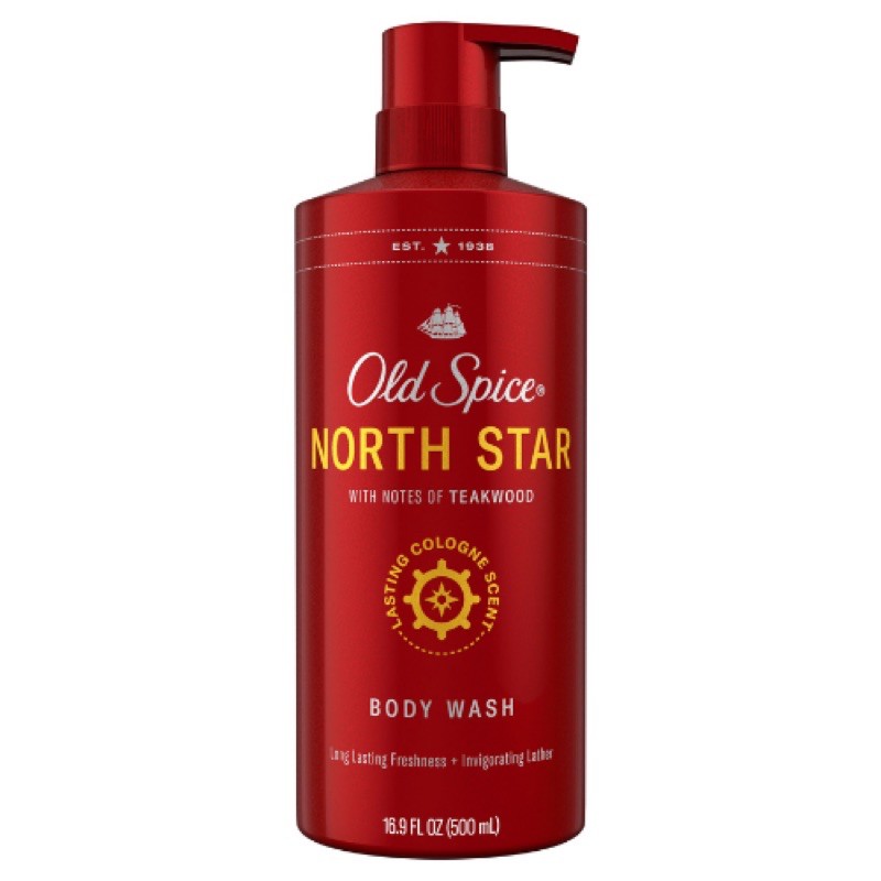 Sữa Tắm Old Spice North Star With Notes Of Teakwood 500ML