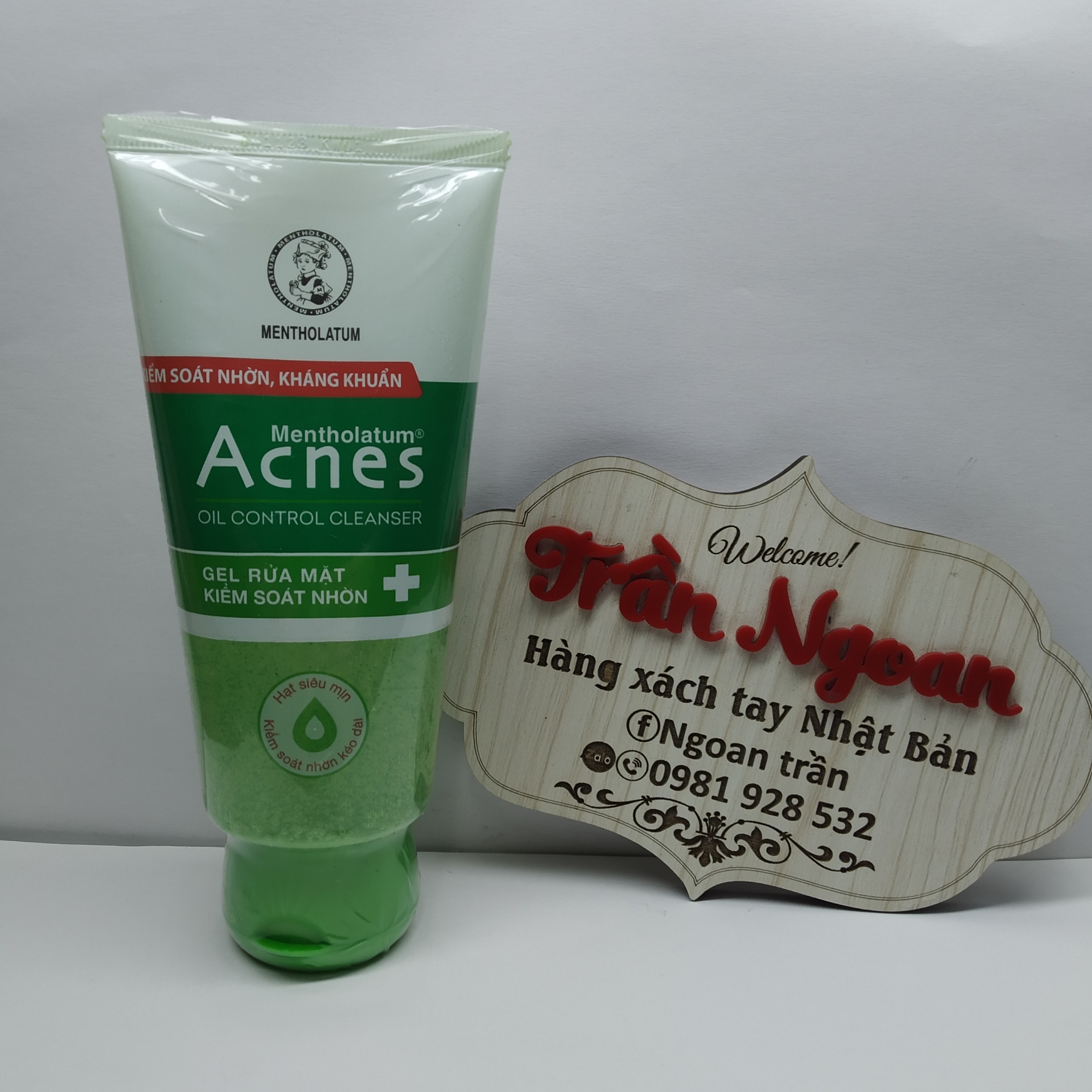 Gel rửa mặt kiểm soát nhờn acnes - tuýp 100g