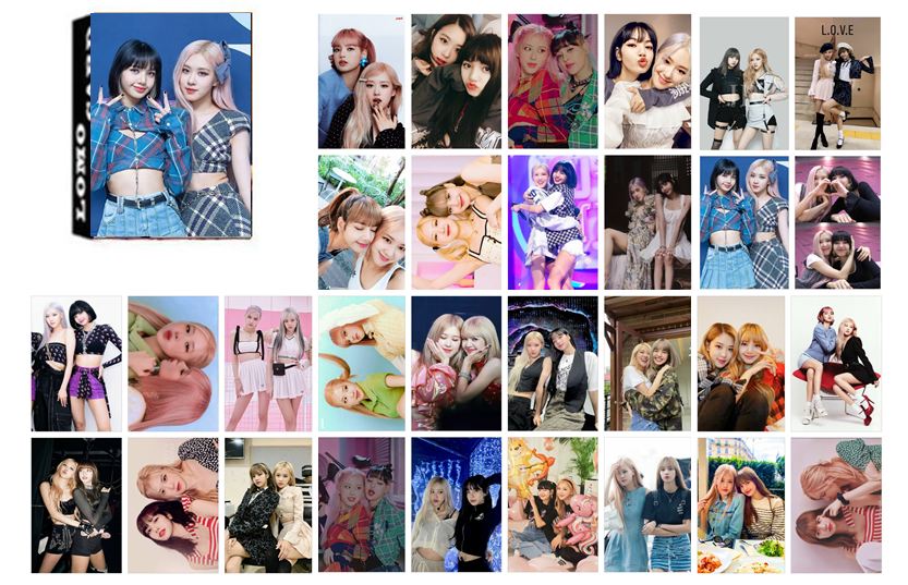 Hộp 30 tấm lomo card couple backpink