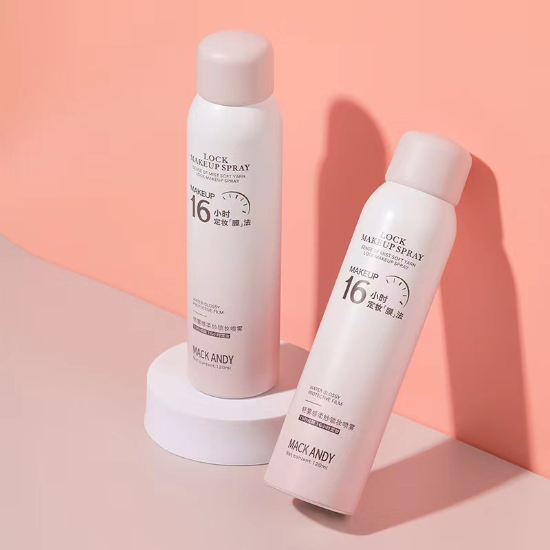 Xịt cố định lớp trang điểm 120ML Xịt giữ ẩm lớp trang điểm. Xịt cố định lớp trang điểm lâu trôi Xịt 