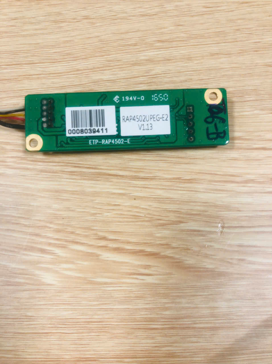 Mạch Điều Khiển Cảm Ứng RAP4502UPEG-E2 V1.13 Cho Máy POS T06-B 15 Inch – Hàng Tháo Máy Zin – Có Hướng Dẫn Lắp Đặt